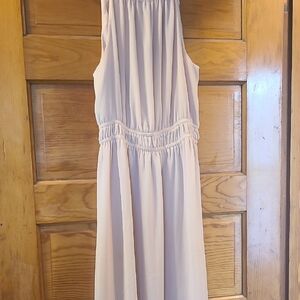 H&M Soft Pink Pleated Dress